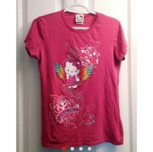 Magenta Hello Kitty Mine Forever t-shirt by Sanrio